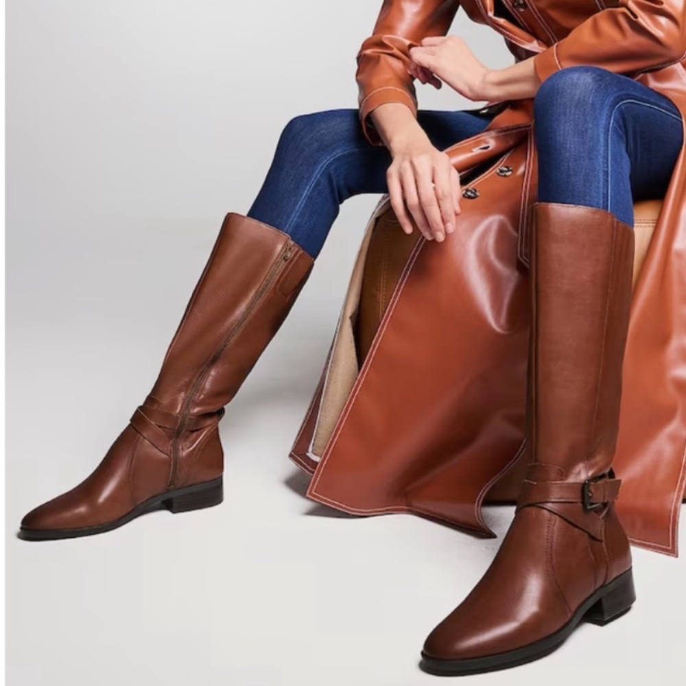Naturalizer Brown Over the Knee Boots